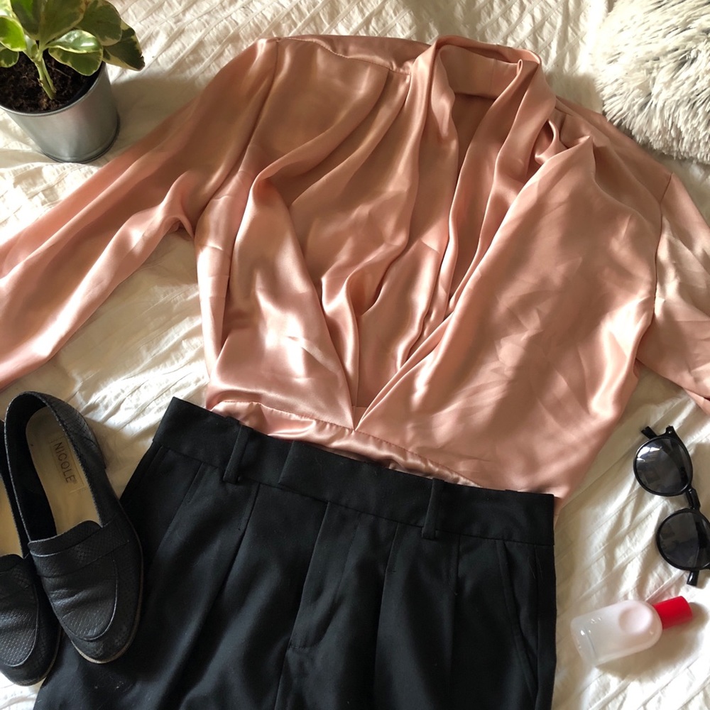 Vintage Pink Blouse 🌸